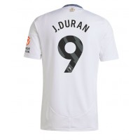 Aston Villa Jhon Duran #9 Replica Away Shirt 2024-25 Short Sleeve